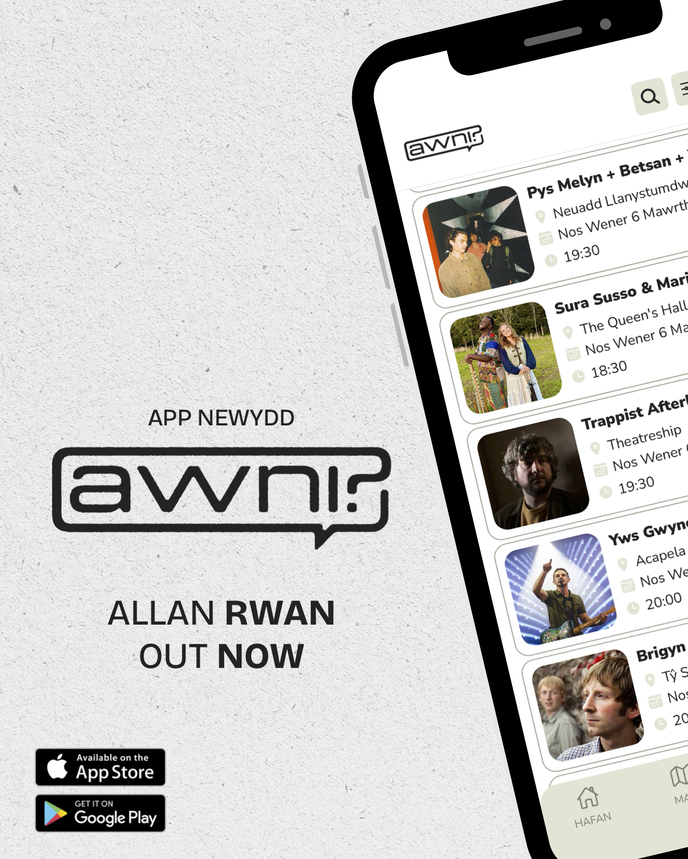 Awni app preview